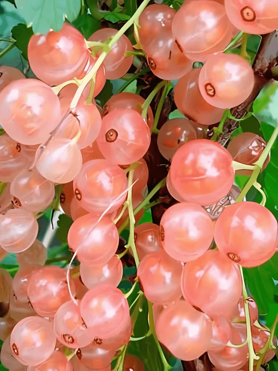 Смородина красная Розовая Смольянинова