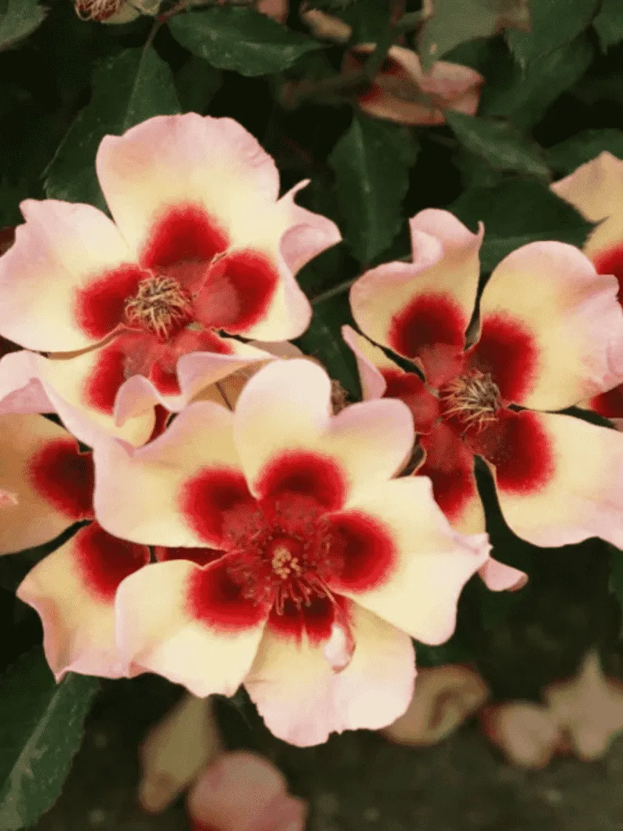 Роза Гибридная Fancy Babylon Eyes